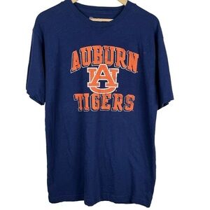 Auburn Tigers Champion Blue T-Shirt Size Large